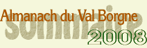 Almanach du Val Borgne 2008
